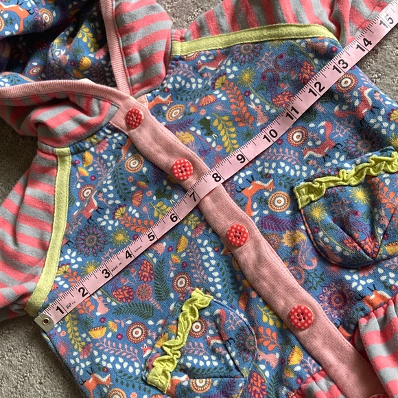 MATILDA JANE Cuddle Me sweatshirt jacket, Sz 4. - Picture 9 of 9
